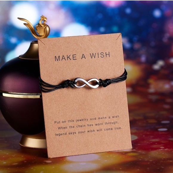 Make a Wish Infinity Bracelet - Picture 1 of 4